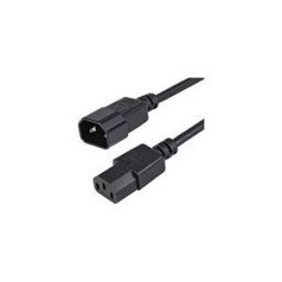 StarTech.com Cable / Cordon d'extension d'alimentation standard C13 vers C14 de 1m - Rallonge d'alimentation PC - Male / Femelle - rallonge de cable d'alimentation - power IEC 60320 C13 pour IEC 60320 C14 - 1 m