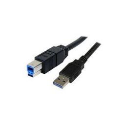 StarTech.com Cable USB 3.0 SuperSpeed 3 m - Cordon USB 3.0 A vers B Male / Male - 3 metres Noir - cable USB - USB Type B pour USB type A - 3 m