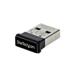 StarTech.com USB Bluetooth 5.0 Adapter, USB Bluetooth Dongle Receiver for PC/Computer/Laptop/Keyboard/Mouse/Headsets, Range 33ft/10m, EDR (USBA-BLUETOOTH-V5-C2) - adaptateur reseau - USB