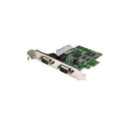 StarTech.com Carte PCI Express a 2 ports serie DB9 RS232 - Adaptateur PCIe serie avec UART 16C1050 a deux voies (PEX2S1050) - adaptateur serie - PCIe - RS-232 x 2