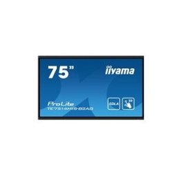 IIYAMA ProLite TE7514MIS-B2AG 75 Classe (74.5 visualisable) ecran LCD retro-eclaire par LED - 4K - pour signaletique numerique / communication interactive