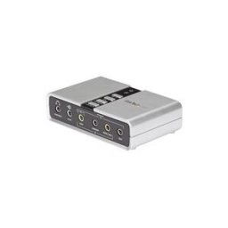 StarTech.com Adaptateur audio USB 7.1 avec audio numerique SPDIF - Carte son externe - USB (F) vers 2x Toslink (F) et 8x 3,5 mm (F) - carte son