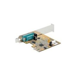 StarTech.com PCI Express Serial Card, PCIe to RS232 (DB9) Serial Interface Card, PC Serial Card with 16C1050 UART, Standard or Low Profile Brackets, COM Retention, For Windows Linux - PCIe to DB9 Card (11050-PC-SERIAL-CARD) - adaptateur serie - PCIe 2.0