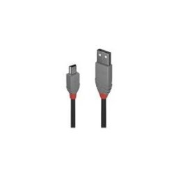 Lindy Anthra Line - cable USB - USB pour mini USB type B - 5 m