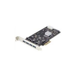 StarTech.com 4-Port USB-A PCIe Card, USB 3.2 5Gbps, 4x USB Controllers - adaptateur USB - PCIe 2.0 x4 - USB 3.2 Gen 1 x 4