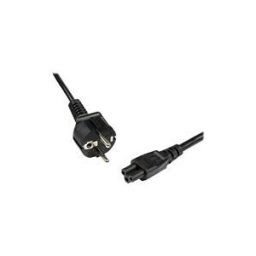 StarTech.com Cable d'Alimentation en Trefle (PC Portable) 2 m - Schuko CEE7 vers IEC 320 C5 - Alimentation Tripolaire - CEE7 (M), C5 (F) - cable d'alimentation - 2 m