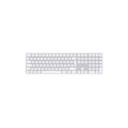 Apple Magic Keyboard with Touch ID and Numeric Keypad - clavier - USB-C - AZERTY - Francais - cles blanches Peripherique d'entree