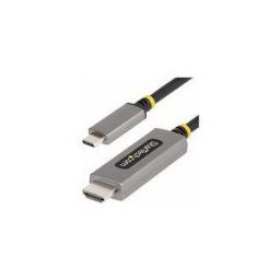 StarTech.com 10ft (3m) USB-C to HDMI Adapter Cable, 8K 60Hz, 4K 144Hz, HDR10, USB Type-C to HDMI 2.1 Video Converter Cable, USB-C DP Alt Mode/USB4/Thunderbolt 3/4 Compatible - USB-C Laptop to HDMI Monitor (136B-USBC-HDMI213M) - cable adaptateur - 3 m