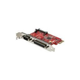 StarTech.com Carte PCIe avec Port Serie/Parallele - Carte Combo PCI Express avec 1x Port DB25 Parallele 1x Port Serie RS232 - Carte Contrôleur/Adaptateur - Carte PCIe Imprimante (PEX1S1P950) - adaptateur serie/parallele - PCIe 2.0 - IEEE 1284 x 1 + RS-2