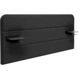 Tête de Lit Lounge TEMPUR® Velours Anthracite (sur commande) 260 x 120 x 9 cm (dont éco-part 3 )