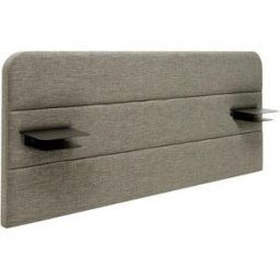 Tête de Lit Lounge TEMPUR® Tissé Sauge (sur commande) 260 x 120 x 9 cm (dont éco-part 3 )