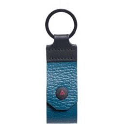 Dainese - Pin Leather Keyring - Accessoires - Unisex - Petrol Blue - Tu