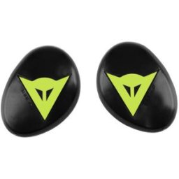 Dainese - Knee Slider Rss 4.0 - Genoux - Unisex - Black/yellow-fluo - Tu