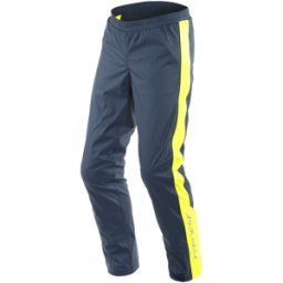 Dainese - Storm 2 Unisex Pants - Accessoires De Pluie - Unisex - Black-iris/fluo-yellow - Xxs