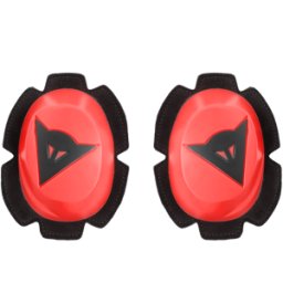 Dainese - Pista Rain Knee Slider - Genoux - Unisex - Fluo-red/black - Tu