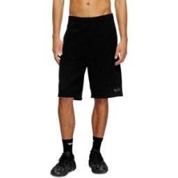 Diesel - Short de survêtement avec logo moulé par injection - Shorts - Homme - Noir S