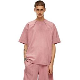 Diesel - T-shirt en jersey effet plâtre - T-Shirts - Homme - Rose S