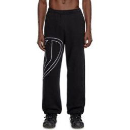 Diesel - Pantalon de survêtement avec méga oval D - Pantalons - Homme - Noir M