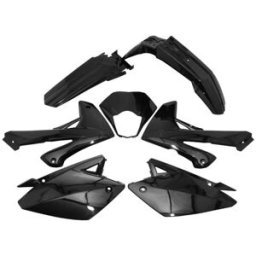1Tek Tuning Kit carénage Rieju 50 MRT / MRT Pro 09-21 noir brillant