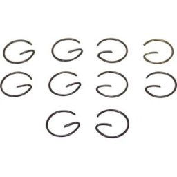 1Tek Origine Sachet de 10 clips de piston D.12 pour Peugeot AM6 / Derbi Senda