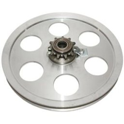 1Tek Origine Poulie Alu complète 6 trous avec pignon 11 dents Peugeot 103