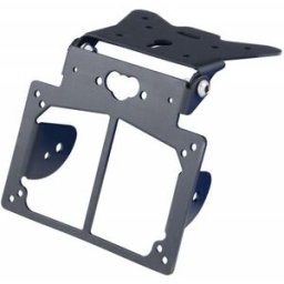 Bike It Support de plaque ajustable avec supports clignotants