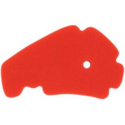 1Tek Origine Mousse de filtre à air rouge pour Piaggio Beverly, X9, MP3 125 à 500