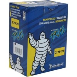 Chambre à air Michelin trial 2,75-21 valve droite