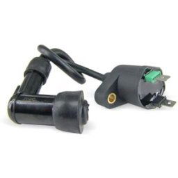 1Tek Bobine Haute tension avec anti-parasite pour 103 et Scooter Peugeot