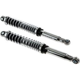 1Tek Tuning Amortisseurs Mécanique Chromés (x2) 360 mm