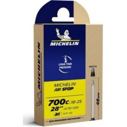 Chambre à Air vélo Michelin Air Stop A1 700 x 18/25C Presta 40mm