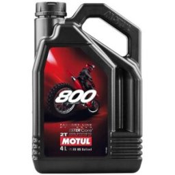 Huile moteur 2T Motul 800 Factory line Off Road 4L