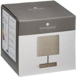 3S. x Home Lampe à Poser Bois H. 21 cm unisex