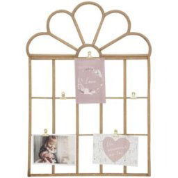 3S. x Home Porte-photo 40x47cm en rotin unisex