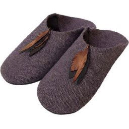 Pxwp Chaussons dames deluxe - cochon graphite - 41