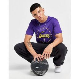 JD Sports Nike T-shirt NBA LA Lakers Dri-FIT Homme - Purple, Purple