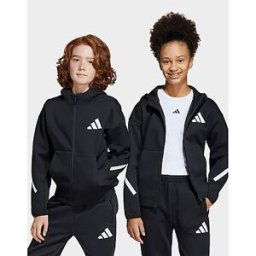 JD Sports adidas Veste de survêtement à capuche entièrement zippée Z.N.E. Enfants - Black / White, Black / White