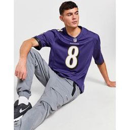 JD Sports Nike Maillot NFL Baltimore Ravens Jackson #8 Homme - Purple, Purple