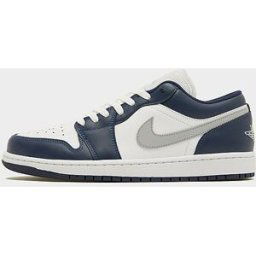 JD Sports Jordan Air 1 Low Homme - White/Midnight Navy/Wolf Grey, White/Midnight Navy/Wolf Grey
