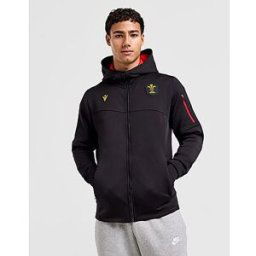 JD Sports Macron Sweat à Capuche Pays de Galles Rugby Union Homme - Black, Black