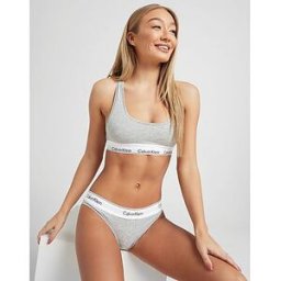 JD Sports Calvin Klein Underwear Culotte de Bikini Moderne Femme - Grey, Grey