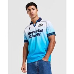 JD Sports Macron Maillot Extérieur Ecosse Rugby 2024 Homme - Blue, Blue