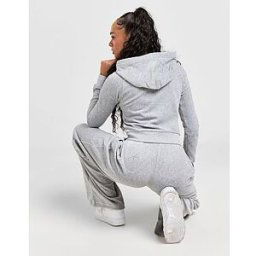 JD Sports Hoodrich Pantalon Wide Leg Figure Femme - Grey, Grey