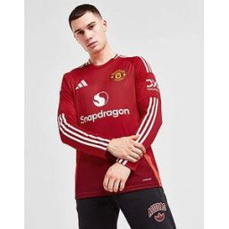 JD Sports adidas Maillot manches longues Domicile Manchester United 24/25 - Mufc Red, Mufc Red