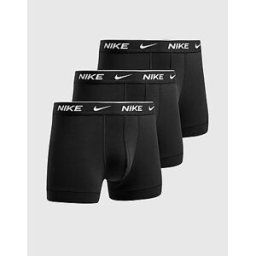 JD Sports Nike Pack de 3 Boxers Homme - Black, Black