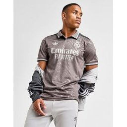 JD Sports adidas Originals Troisième Maillot Real Madrid 2024/25 Homme - Charcoal, Charcoal