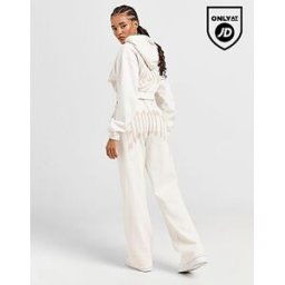 JD Sports Hoodrich Pantalon de jogging Wide Leg Tagra Femme - White, White