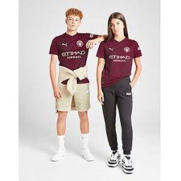 JD Sports PUMA Troisième Maillot Manchester City FC 2024/25 Junior - Red, Red