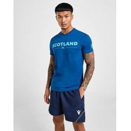 JD Sports Macron T-shirt Rugby Leisure Ecosse Homme - Blue, Blue