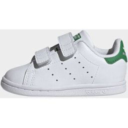 JD Sports adidas Chaussure Stan Smith fermeture confortable Enfants - Cloud White / Cloud White / Green, Cloud White / Cloud White / Green